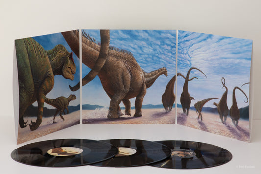 Walking With Dinosaurs and Walking With Beasts 25th Anniversary Edition TRIPLE VINYL